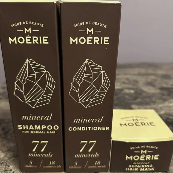 Moerie Hair Growth Set - Shampoo, Conditioner, & Mask (3pc) - Reverse Hair Loss - Picture 2 of 12